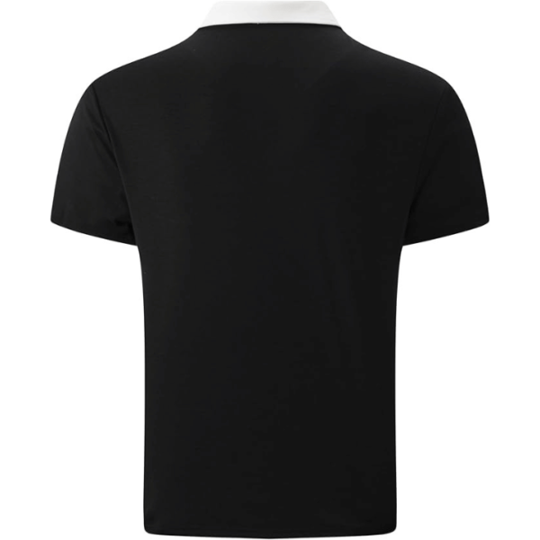 Mens Casual Polo Shirts Classic Short Sleeve Golf Shirt Fashion Button Cotton Top with Pocket - Image 4