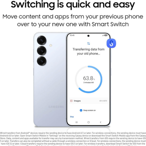 SAMSUNG Galaxy S25 Cell Phone, 128GB AI Smartphone, Unlocked Android, AI Camera, Fast Processor, ProScaler Display, Long Battery Life, 2025, US 1 Yr Manufacturer Warranty, Mint - Image 4